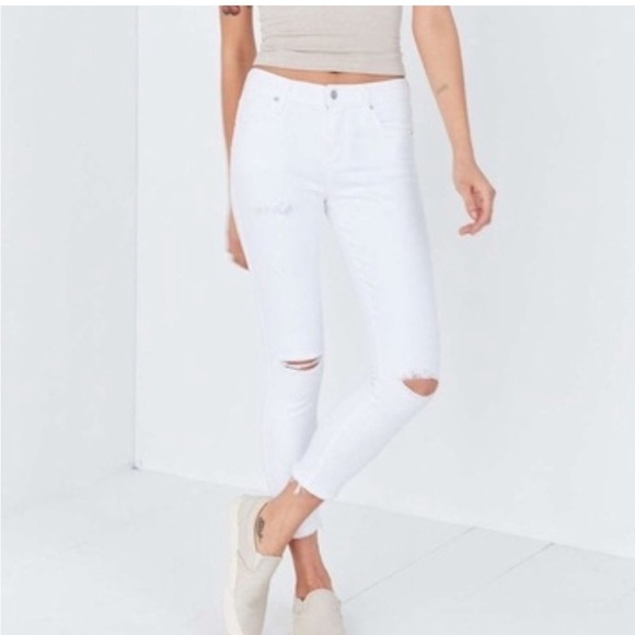 Agolde Sophie High Rise Skinny Crop Jeans - Picture 11 of 11